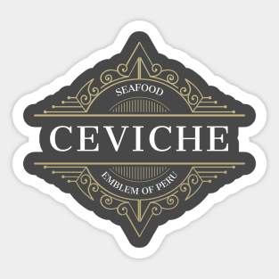 Ceviche Sticker